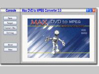 Max DVD to MPEG Converter