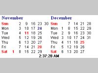SunRav OnScreen Calendar