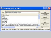 Atomic Page Size Calculator