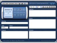 Minutes of Meeting Recorder