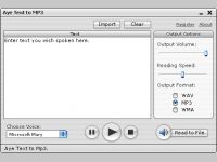 Aye Text to MP3
