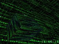 3D Matrix Screensaver