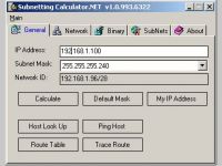 Subnetting Calculator.NET