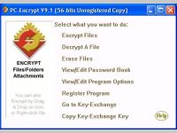 PC-ENCRYPT for Files/Folders