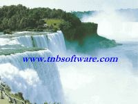 Scenic Waterfalls Screen Saver