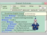 Everest Dictionary with databases