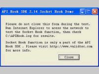 Windows API hooking SDK