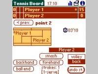Tennis Board PalmOs