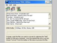 AudioAlchemy WMA Edition