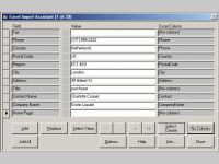 4TOPS Excel Import for MS Access 2000