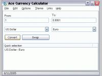 Ace Currency Calculator