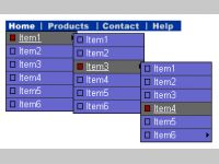 Active DHTML Drop Down Menu