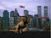 3D Godzilla Off Broadway