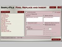 Simpli-File Find, Replace and Insert