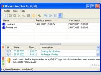 Backup Watcher for MySQL