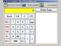 JD Free Calculator