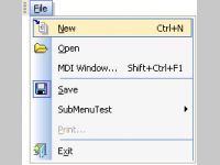 Office XP and .NET Style ActiveX Menu Control