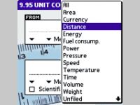 9.95 UNIT CONVERTER for Palm OS