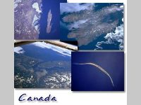 From Space to Earth - Canada Screen Saver