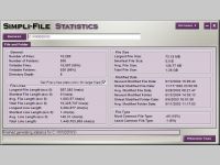 Simpli-File Statistics