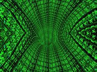 3D Matrix Communication ScreenSaver