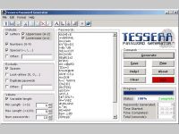 Tessera Password Generator