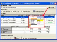 Batch Replacer for MS Word