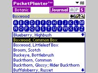 PocketPlanter PalmOS