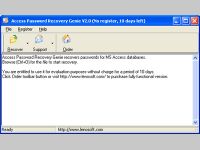 Access Password Recovery Genie