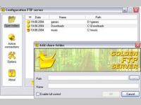 GoldenFTP server