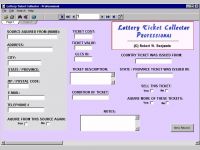 Lottery Ticket Collector Professional