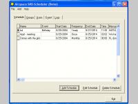 Airquace SMS-Scheduler Demo