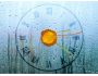 7art Rainy Clock ScreenSaver screenshot
