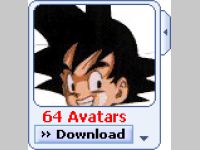 MSN Anime Avatar Display Pack