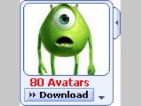 MSN Cartoon Avatar Display Pack