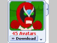 MSN Homestar Runner Avatar Display Pack