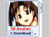 MSN Manga Avatar Display Pack