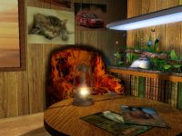 3D Bungalow Aquarium Screensaver