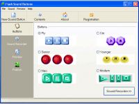 Flash Sound Buttons