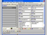 Vendor Organizer Deluxe