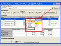 Batch Replacer for MS Excel