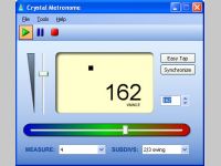 Crystal Metronome
