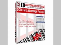 IDAutomation OCR-A and OCR-B Fonts