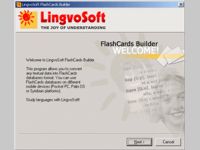 LingvoSoft FlashCards Builder