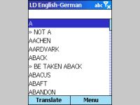 LingvoSoft Dictionary English <-> German for Microsoft Smartphone