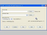 JASP - Just Another File Split Program