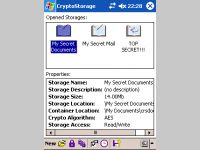 CryptoStorage for Pocket PC