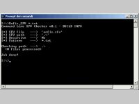 Command Line SFV Checker