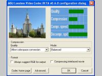 MSU Lossless Video Codec