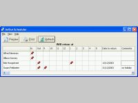 CyberMatrix In Out Scheduler